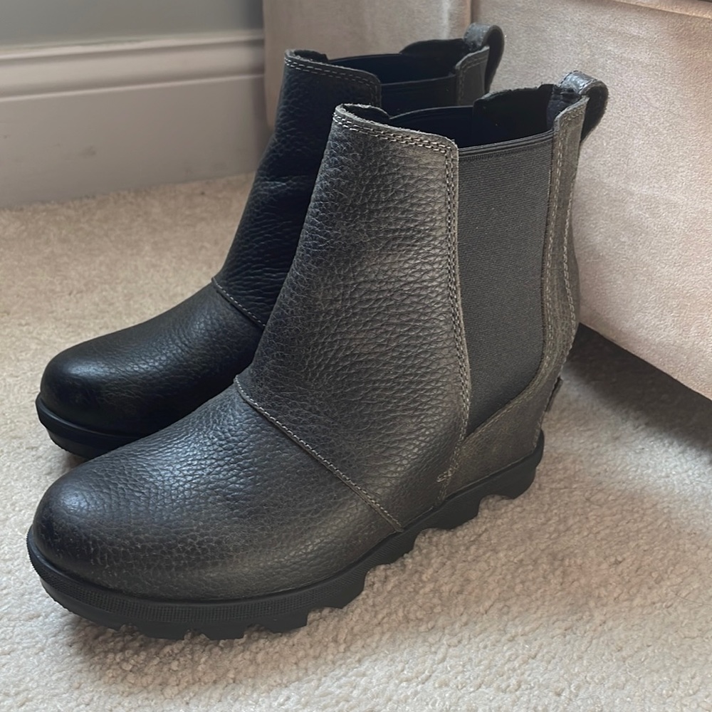 Sorel Wedge boots - Joan of Arctic II - Chelsea - Black Size 7